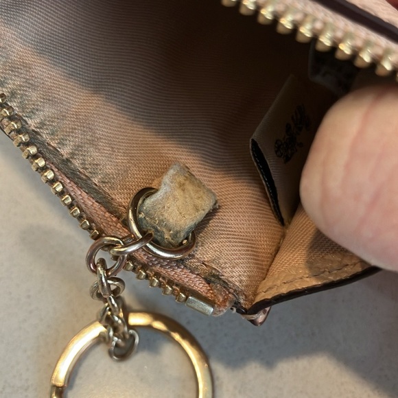 Coach Mini Skinny ID Wallet in Nude Blush - Picture 10 of 10